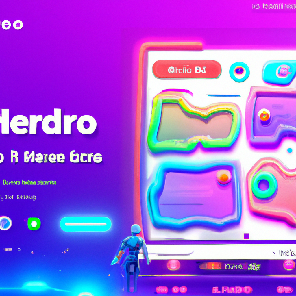 ArcadeForge hero showing a colorful HUD and playground