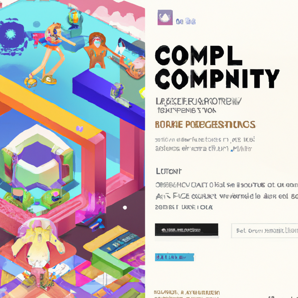 Community jam entry with bold shapes